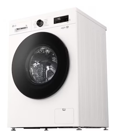 LG F4X1009NMB elöltöltős mosógép, 9 kg, Wifi, inverter motor, 60x55x85 cm