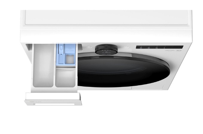 LG F4X7011TWB elöltöltős mosógép, 11 kg, inverter motor, Wifi, gőz, 60x56.5x85 cm