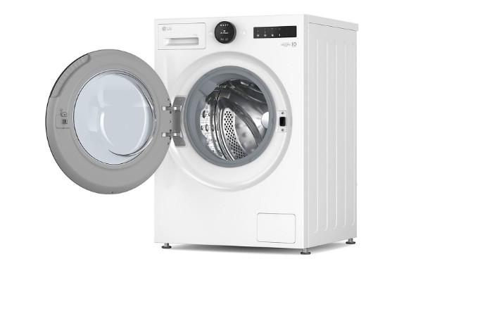 LG F4X7011TWB elöltöltős mosógép, 11 kg, inverter motor, Wifi, gőz, 60x56.5x85 cm