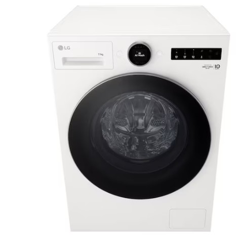 LG F4X7511TWS elöltöltős mosógép, 11 kg, inverter motor, gőz, Wifi, 60x56.5x85 cm 