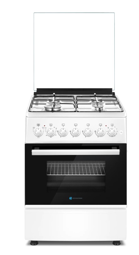 Novacook F6B40EF W kombinált tűzhely, 56L, 57x58x87 cm