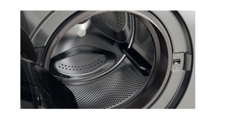 Whirlpool FFWDB964489SBSVEE mosó-szárítógép, 9/6 kg, gőz, inverter motor, 59.5x54x85 cm, ezüst szín