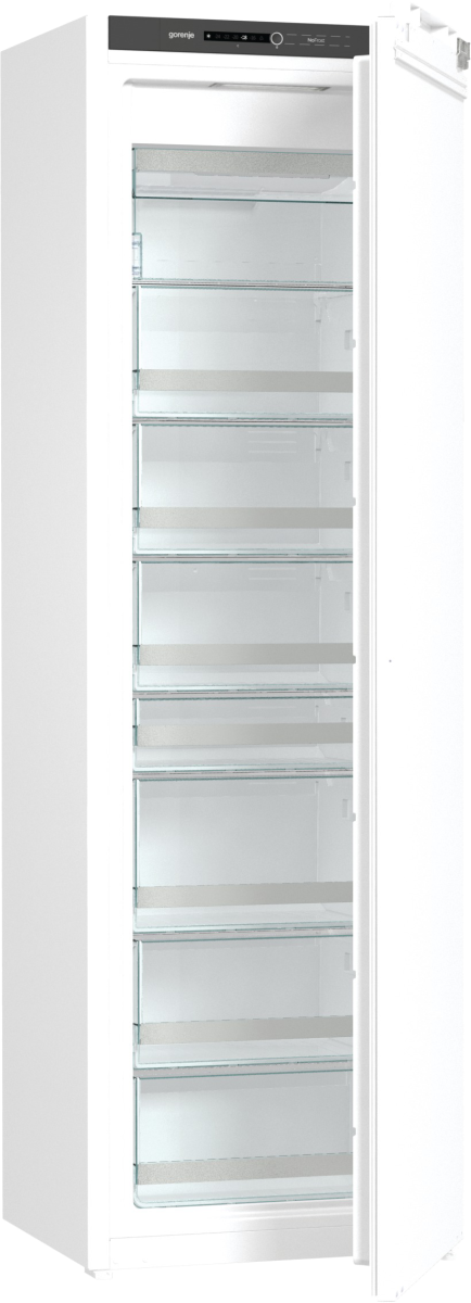 Gorenje FNI5182A1 beépíthető fagyasztószekrény, No Frost, 212L, inverteres kompresszor, 54x54.5x177.2 cm