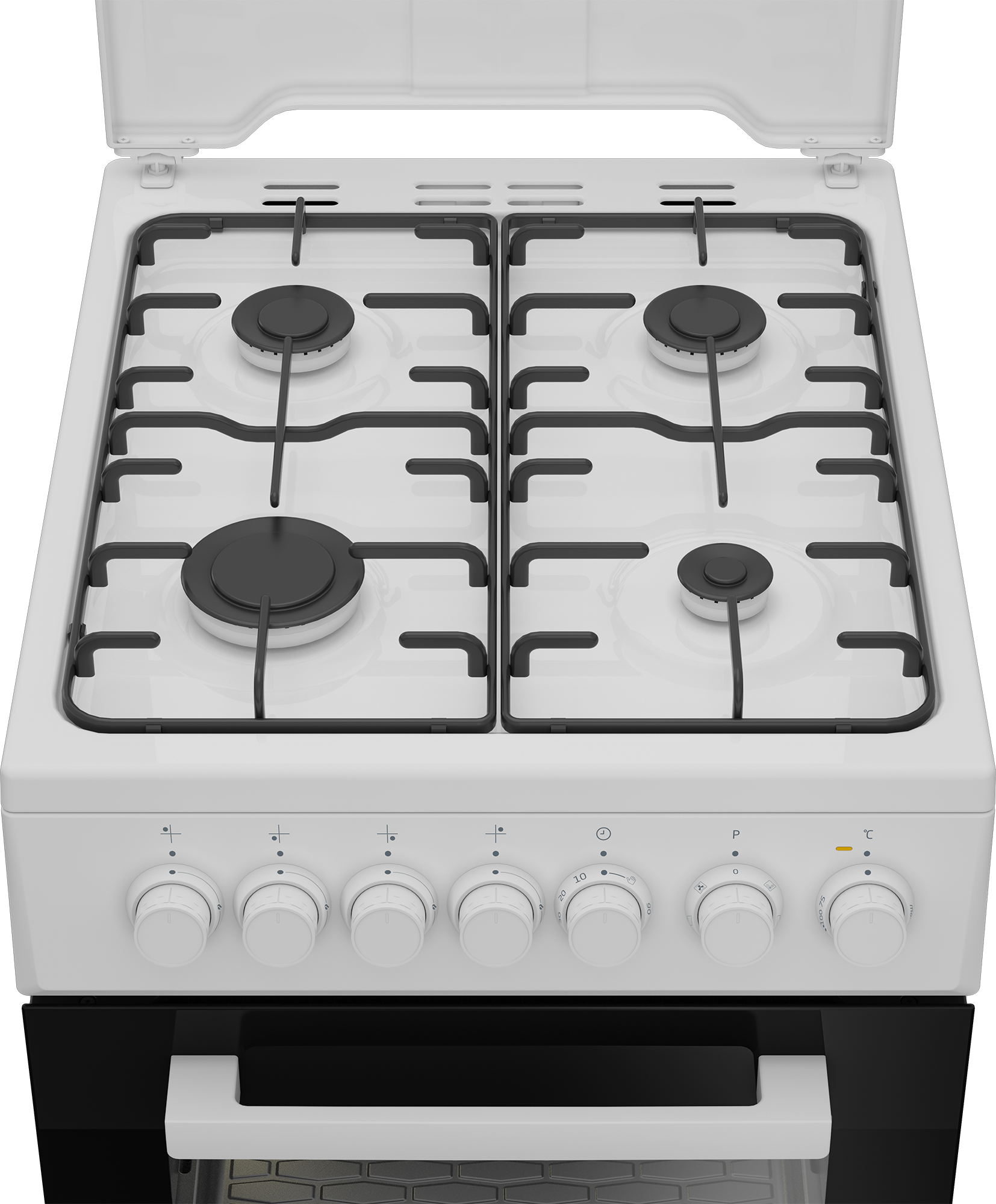 Beko FSE52120DWO HU kombinált tűzhely, 55L, 50x60x85 cm