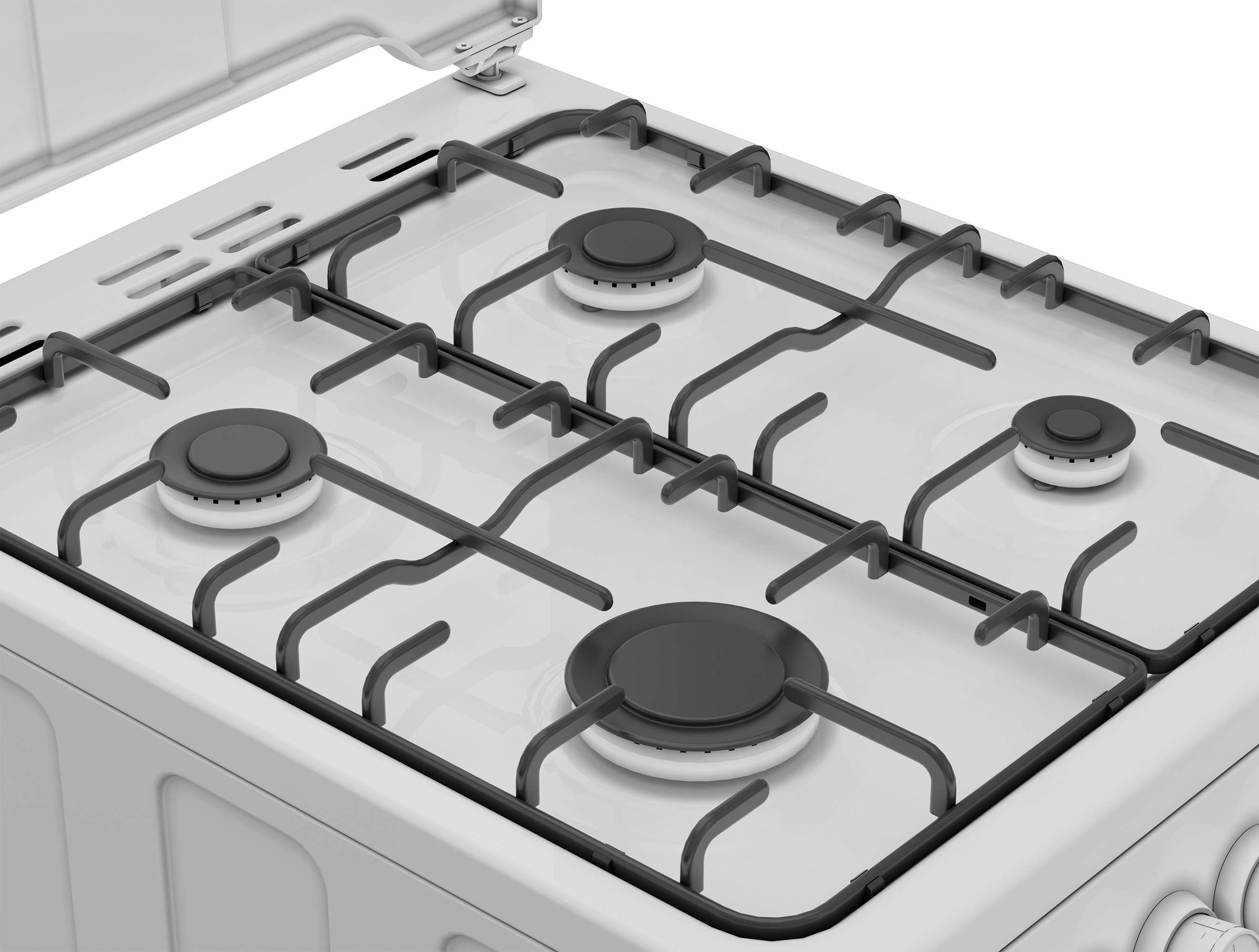 Beko FSE52120DWO HU kombinált tűzhely, 55L, 50x60x85 cm