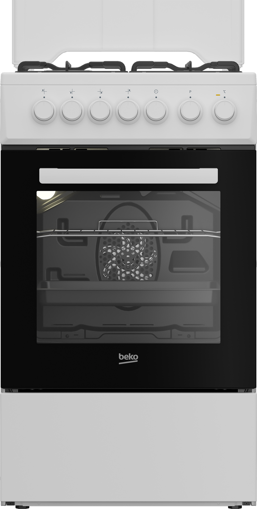 Beko FSE52120DWO HU kombinált tűzhely, 55L, 50x60x85 cm