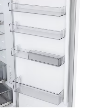 LG GBBS726CSW alulfagyasztós kombinált hűtőszekrény, 262/113L, Wifi, Smart Inverter Kompresszor, 59.7x67.4x203 cm