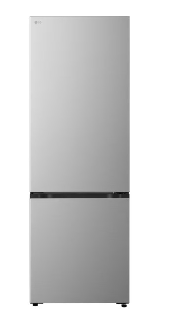 LG GBBW322CPY Total No Frost alulfagyasztós kombinált hűtőszekrény, 326/139L, Wifi, Smart Inverter Kompresszor, 69.7x70.4x203 cm, prime silver szín 
