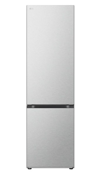 LG GBV7280AMB alulfagyasztós kombinált hűtőszekrény, 277/110L, Smart Inverter Kompresszor, 59.5x67.5x203 cm, ragyogó metál szín 