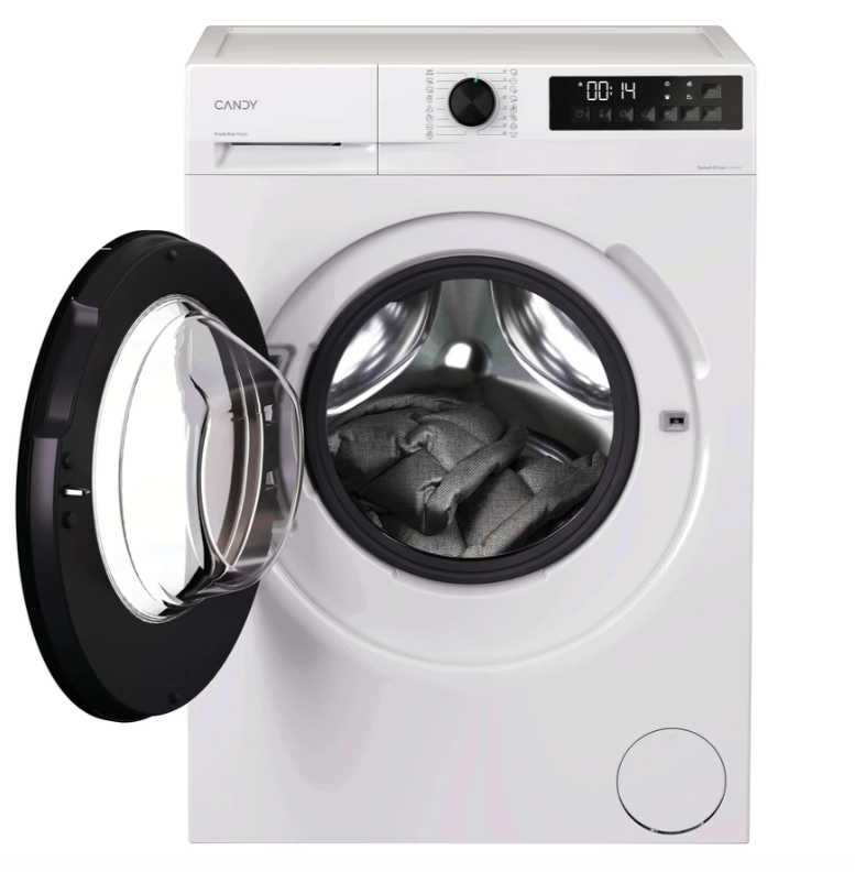 Candy GD 26SSB6-S elöltöltős mosógép, 6 kg, gőz, inverter motor, 59.5x42x85 cm