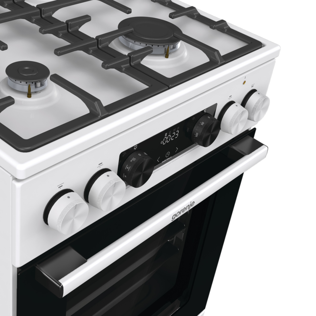 Gorenje GKS5C75WF kombinált tűzhely, 70L, dísztető nélküli kivitel, 50x59.4x85 cm