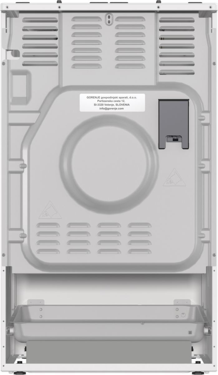 Gorenje GKS5C75WF kombinált tűzhely, 70L, dísztető nélküli kivitel, 50x59.4x85 cm