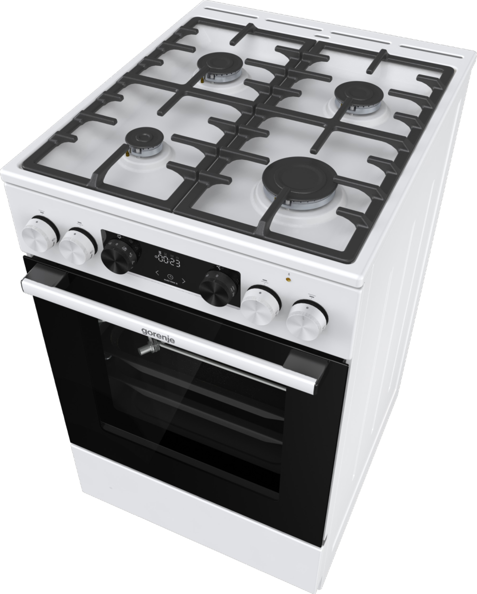 Gorenje GKS5C75WF kombinált tűzhely, 70L, dísztető nélküli kivitel, 50x59.4x85 cm