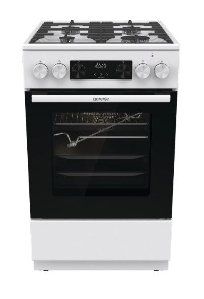 Gorenje GKS5C75WF kombinált tűzhely, 70L, dísztető nélküli kivitel, 50x59.4x85 cm