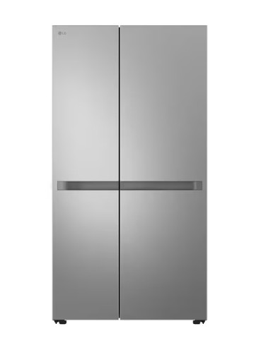 LG GSBC40PYPE side by side hűtőszekrény, 423/241L, Smart Inverter Kompresszor, 91.3x73.5x179 cm, hamvas matt ezüst szín 
