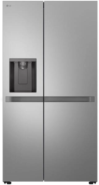 LG GSLC40PYPE side by side hűtőszekrény, 417/221L, Smart Inverter Kompresszor, 91.3x73.5x179 cm, hamvas matt ezüst szín