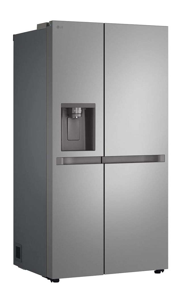 LG GSLC40PYPE side by side hűtőszekrény, 417/221L, Smart Inverter Kompresszor, 91.3x73.5x179 cm, hamvas matt ezüst szín