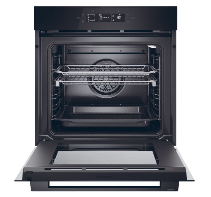 Haier H6 ID25G3YTB beépíthető sütő, 78L, pirolitikus és hidrolitikus tisztítás, Wifi, 59.5x56.8x59.5 cm, fekete szín 
