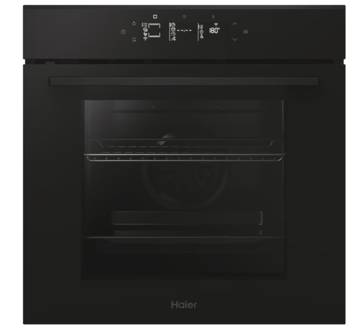 Haier H6 ID25G3YTB beépíthető sütő, 78L, pirolitikus és hidrolitikus tisztítás, Wifi, 59.5x56.8x59.5 cm, fekete szín 