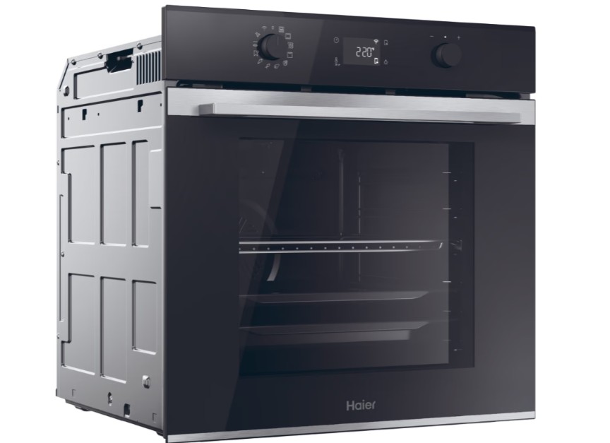 Haier H6 ID2P5B3YTX beépíthető sütő, 78L, Wifi, pirolitikus és hidrolitikus tisztítás, 59.5x56.8x59.5 cm, fekete szín 