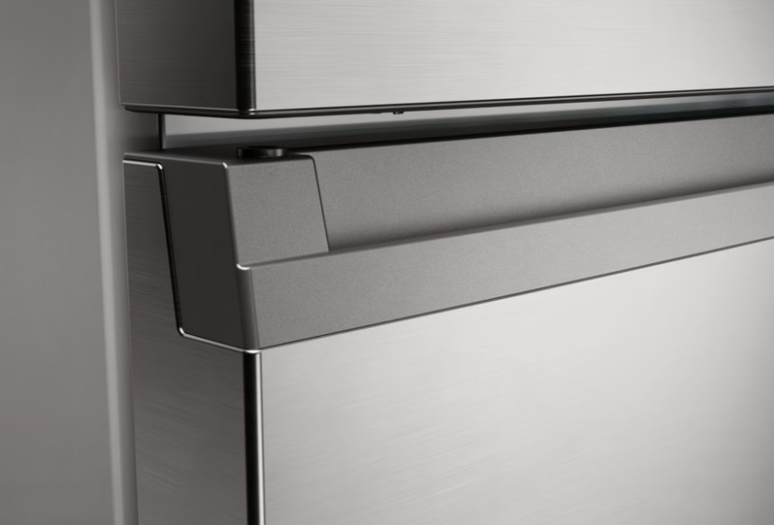 Haier HDPR3618DNPK No Frost alulfagyasztós kombinált hűtőszekrény, Wifi, 235/120L, 59.5x66.7x185 cm, inox szín