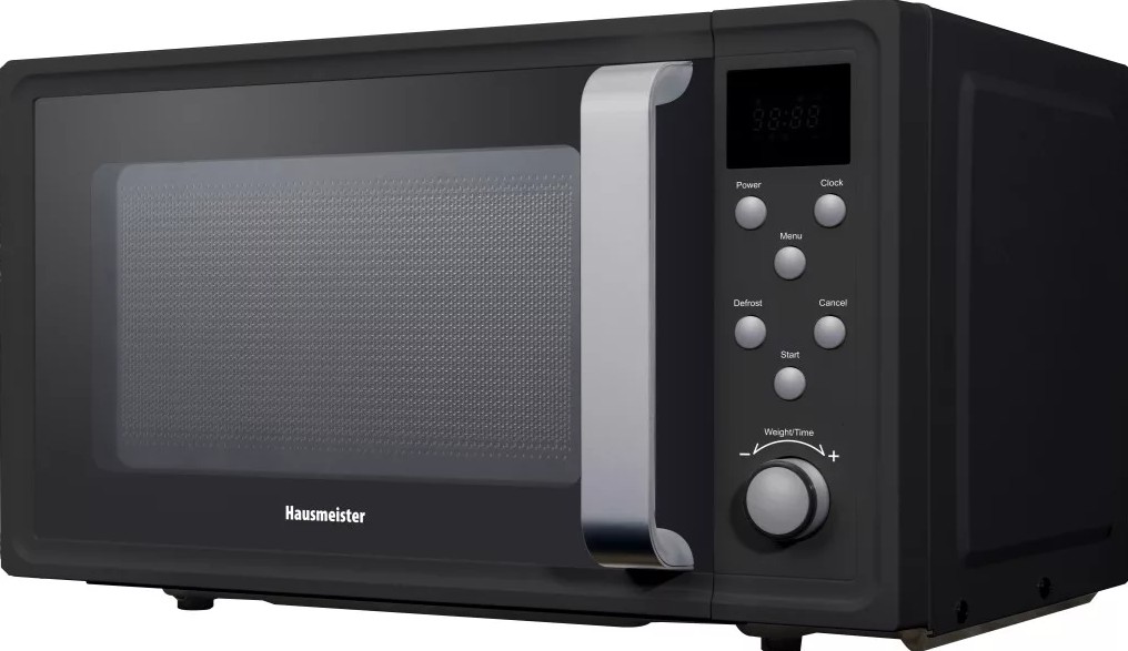 Hausmeister HM 1022 mikrohullámú sütő, 700W, 20L, fekete szín 