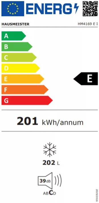 Hausmeister HM4169 E I fagyasztóláda, inverter kompresszorral 202 liter 77 x 56 x 85 cm