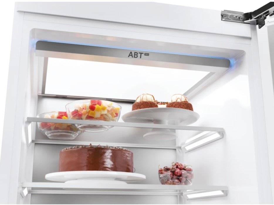 Haier HMLT7518EWF No Frost beépíthető alulfagyasztós kombinált hűtőszekrény, 175/103L, Wifi, 55.8x54.5x177.2 cm