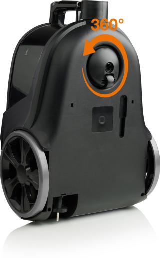 Hisense HVC21312BKG porzsák nélküli porszívó, 850W, fekete szín 