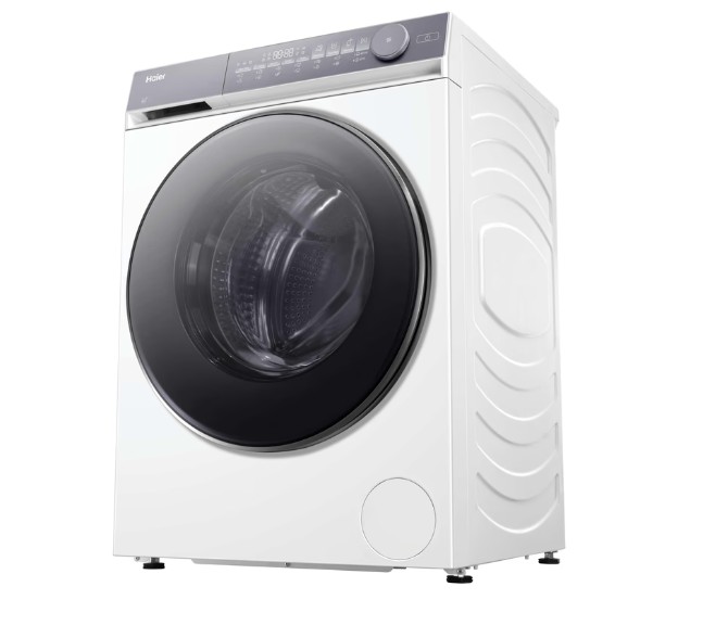 Haier HW100-B14367U1 elöltöltős mosógép, 10 kg, Wifi, gőz, inverter motor, 59.5x59.8x85 cm