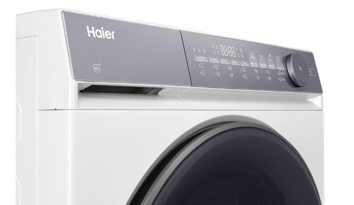 Haier HW100-B14367U1 elöltöltős mosógép, 10 kg, Wifi, gőz, inverter motor, 59.5x59.8x85 cm