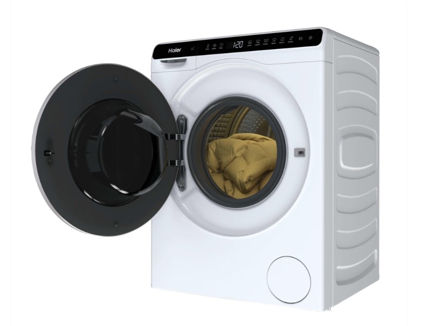 Haier HW50-BP12307U1-S elöltöltős mini mosógép, 5 kg, inverter motor, Wifi, 51x49.2x70 cm 