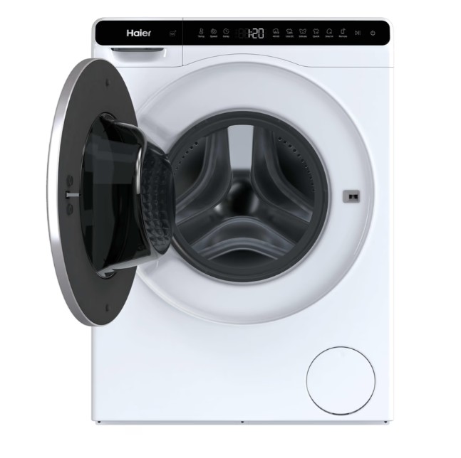 Haier HW50-BP12307U1-S elöltöltős mini mosógép, 5 kg, inverter motor, Wifi, 51x49.2x70 cm 