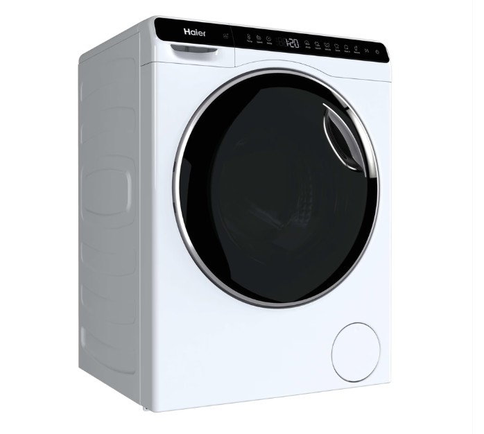 Haier HW50-BP12307U1-S elöltöltős mini mosógép, 5 kg, inverter motor, Wifi, 51x49.2x70 cm 