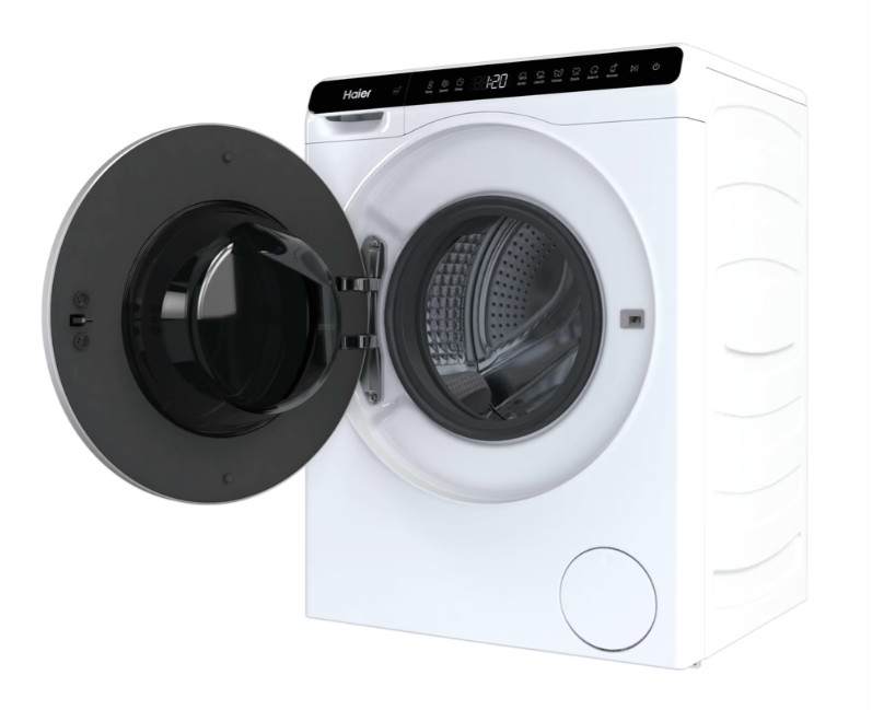 Haier HW50-BP12307U1-S elöltöltős mini mosógép, 5 kg, inverter motor, Wifi, 51x49.2x70 cm 