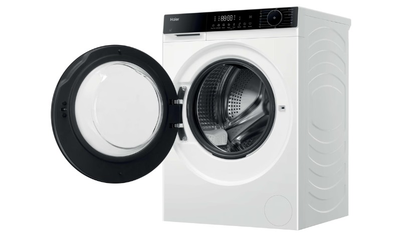 Haier HW70-BP14357TU-S elöltöltős mosógép, 7 kg, inverter motor, gőz, Wifi, 59.5x46.8x85 cm