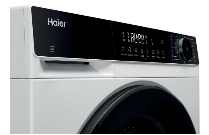 Haier HW70-BP14357TU-S elöltöltős mosógép, 7 kg, inverter motor, gőz, Wifi, 59.5x46.8x85 cm