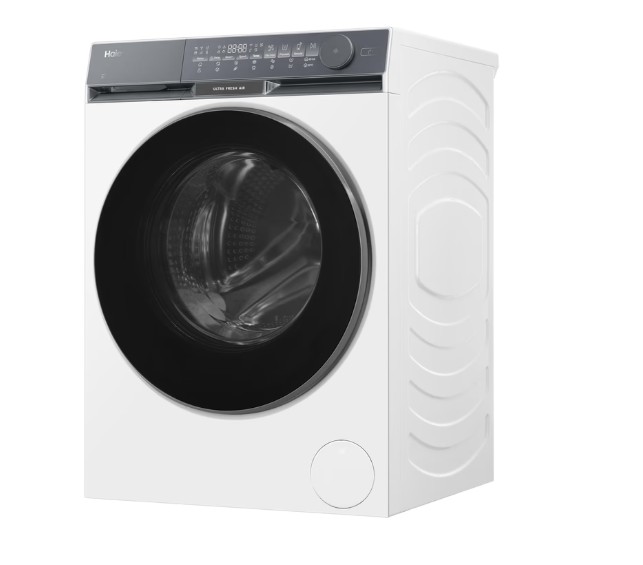 Haier HW80-B14387U1 elöltöltős mosógép, 8 kg, inverter motor, gőz, Wifi, 59.5x59.3x85 cm
