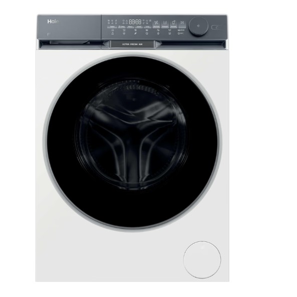 Haier HW80-B14387U1 elöltöltős mosógép, 8 kg, inverter motor, gőz, Wifi, 59.5x59.3x85 cm