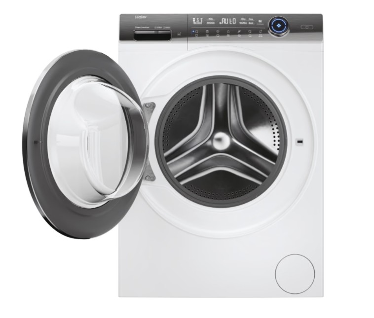 Haier HW90-B14979EU1-S elöltöltős mosógép, 9 kg, Wifi, gőz, 59.5x58.3x85 cm 