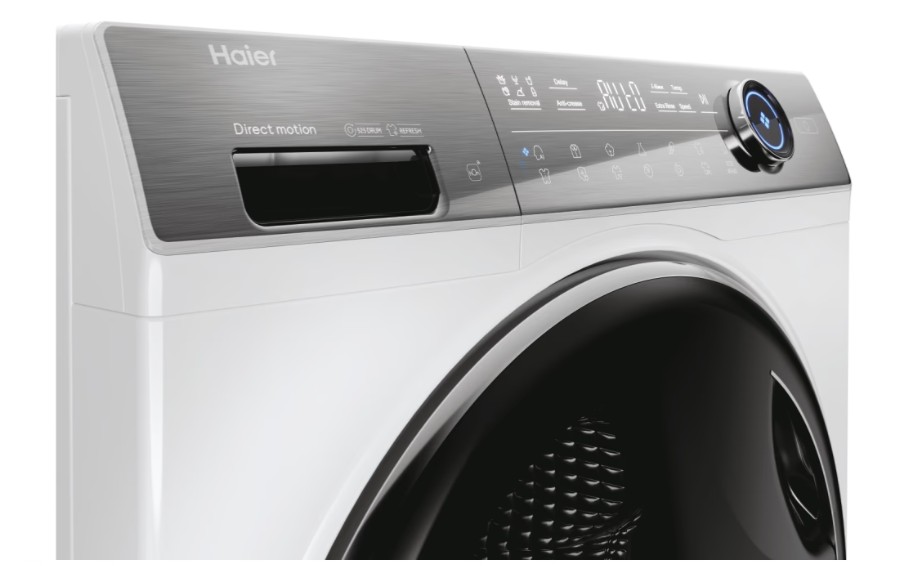 Haier HW90-B14979EU1-S elöltöltős mosógép, 9 kg, Wifi, gőz, 59.5x58.3x85 cm 