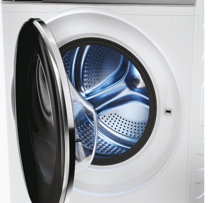 Haier HW90-B14979EU1-S elöltöltős mosógép, 9 kg, Wifi, gőz, 59.5x58.3x85 cm 