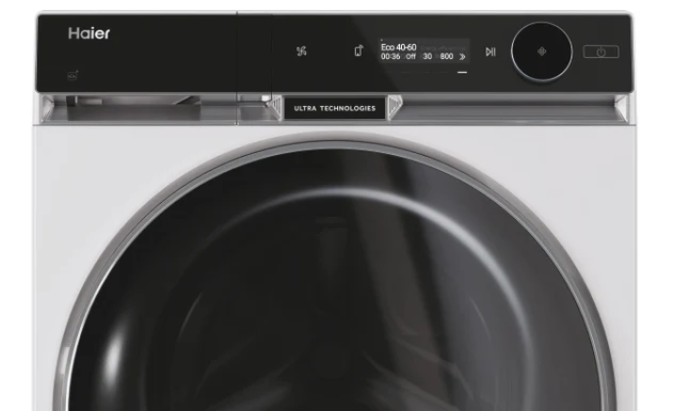 Haier HWD120BD16397EUS mosó-szárítógép, 12/7 kg, gőz, Wifi, inverter motor, 59.5x66.1x85 cm