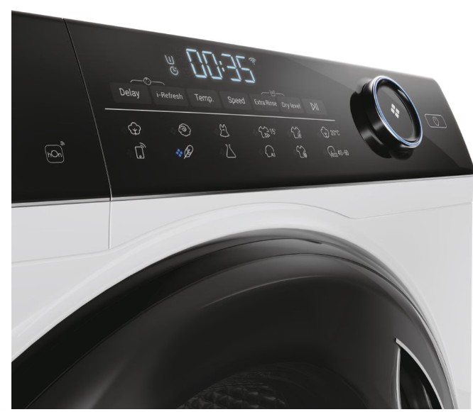 Haier HWD80-B14959U1 mosó-szárítógép, 8/5 kg, inverter motor, gőz, Wifi, 59.5x54.8x85 cm