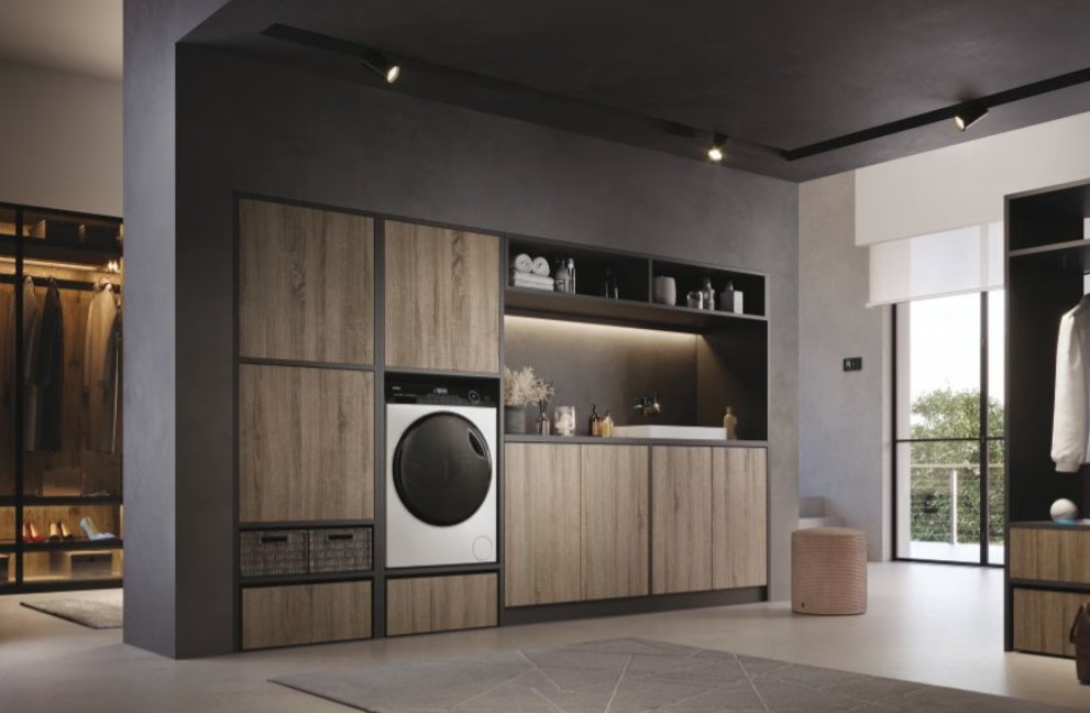 Haier HWD80-B14959U1 mosó-szárítógép, 8/5 kg, inverter motor, gőz, Wifi, 59.5x54.8x85 cm