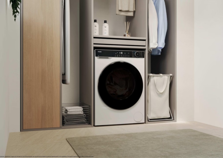 Haier HWD80-BP14357TU1 mosó-szárítógép, 8/5 kg, inverter motor, gőz, Wifi, 59.5x50.7x85 cm