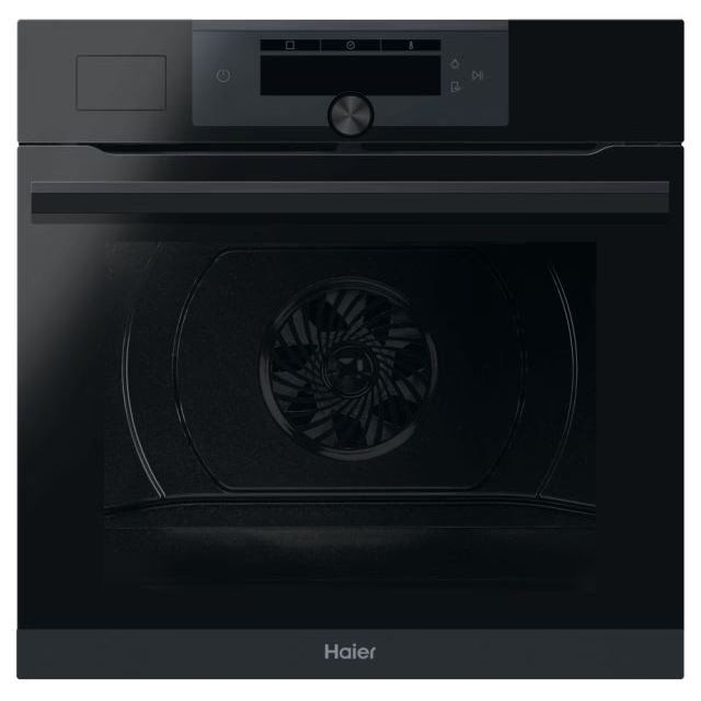 Haier HWO60SM6FS9XHP beépíthető sütő, 70L, Wifi, pirolitikus tisztítás, 59.5x56.8x59.5 cm, fekete szín 