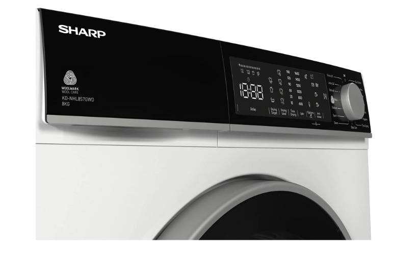 Sharp KD-NHL8S7GWD-EE hőszivattyús szárítógép, 8kg, 59.6x56.3x84.5 cm