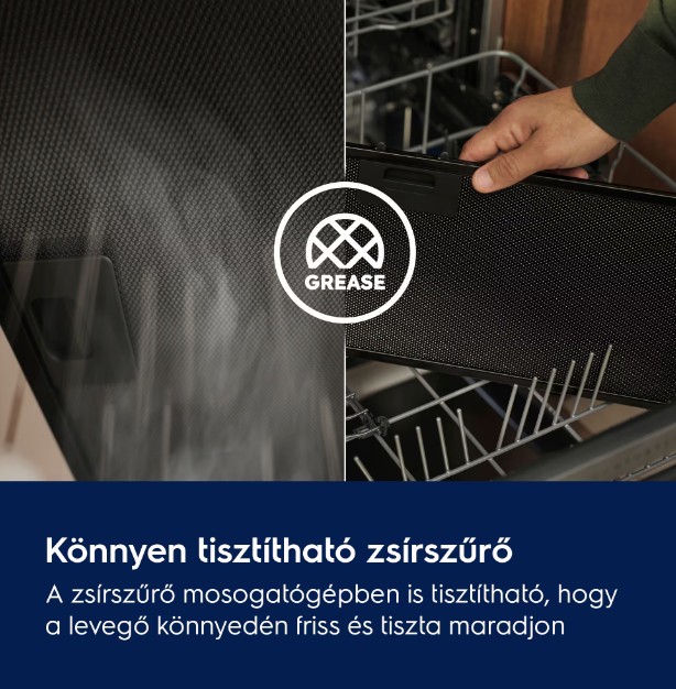 Electrolux LFG525S kürtőbe építhető konyhai elszívó, 52x28.5x24.5 cm, inox szín 