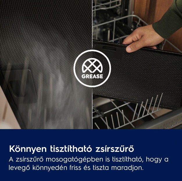 Electrolux LFG525S kürtőbe építhető konyhai elszívó, 52x28.5x24.5 cm, inox szín 